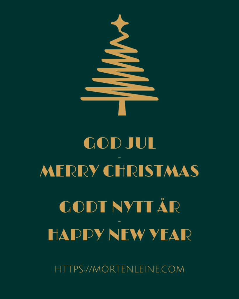 God Jul & Godt Nytt År